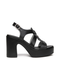 Nero Giardini sandalo in pelle con tacco alto
